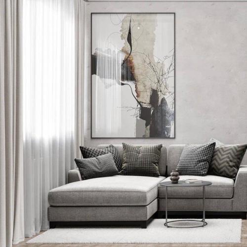 Интерьер квартиры в едином цветовом решении. 02