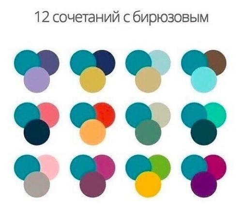 Хорошая шпаргалка по сочетанию цветов. 03