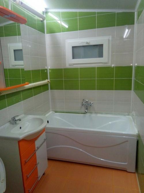 Ванная до и после делал абсолютно все сам, долго не торопясь. 06