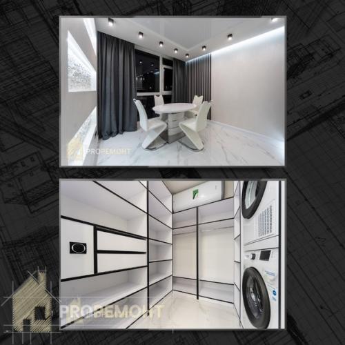 Шикарная двухкомнатная квартира после авторского ремонта. 08