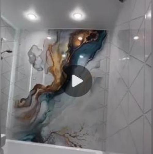 Сделали полный ремонт ванной своими руками - от Было до стало. 01