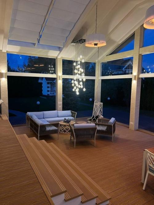 Очень уютная беседка барбекю. 01