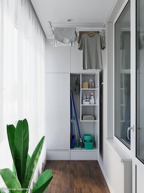 Дизайн - проект спальни с гардеробной. 08