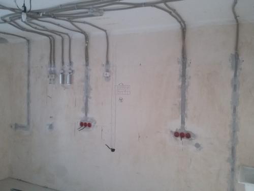 До/после. Закончили ремонт на кухне вместе с женой. 02