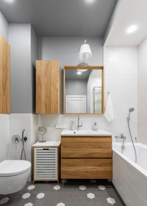 Интерьер квартиры площадью 88 кв. 07