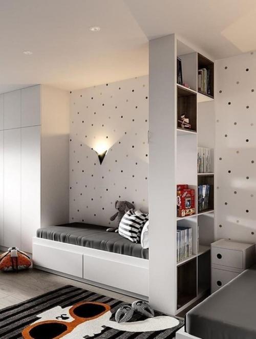Стильный интерьер детской комнаты. 01