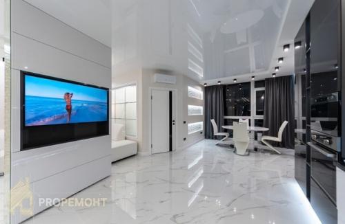 Шикарная двухкомнатная квартира после авторского ремонта. 01