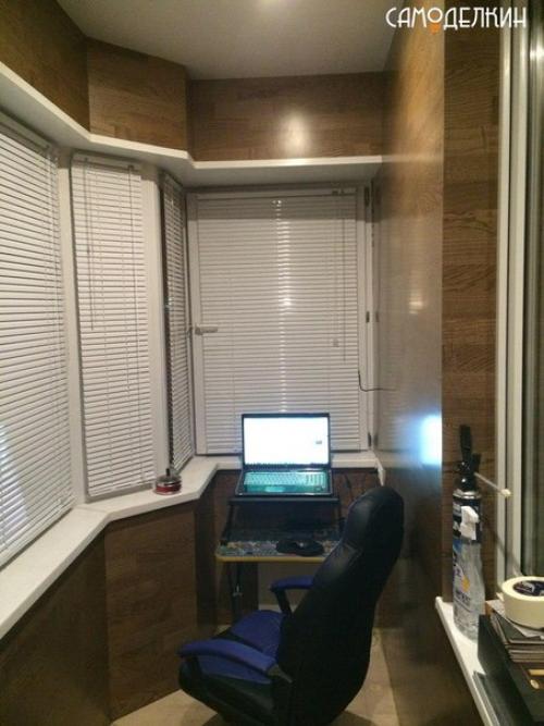 Обустройство балкона своими руками. 05