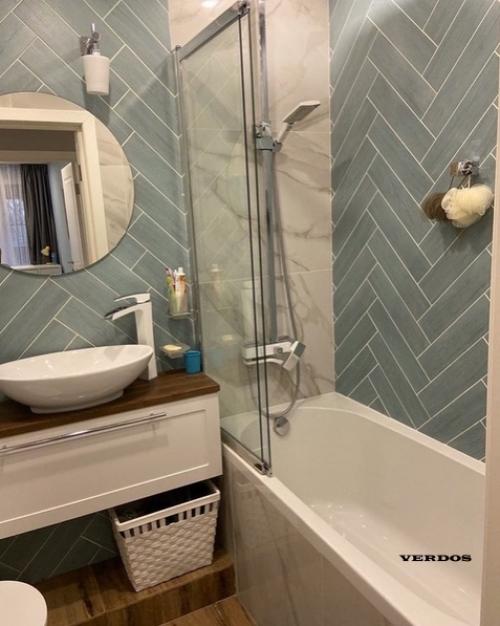 Красивый интерьер и дизайн двухкомнатной квартиры. 07