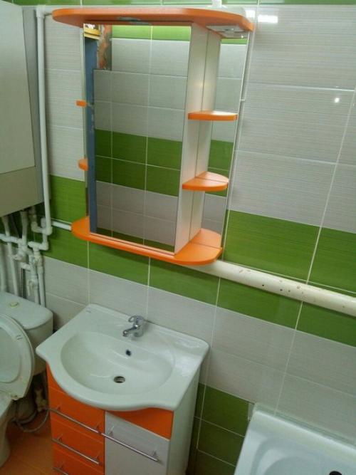 Ванная до и после делал абсолютно все сам, долго не торопясь. 08