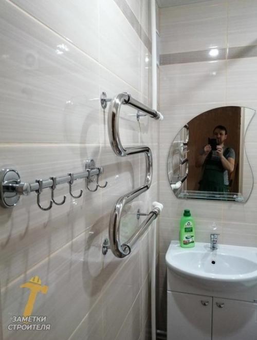 Хитрости ремонта.  Ремонт санузла своими руками. 07