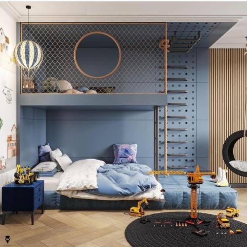 Как круто придумали с геометрией в этой комнате. 02