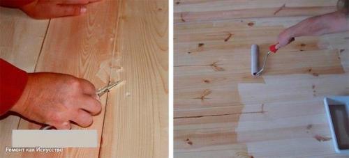 Электрический тёплый пол под ламинат и линолеум на деревянный пол. 02 Электрический тёплый пол под ламинат и линолеум на деревянный пол. 02