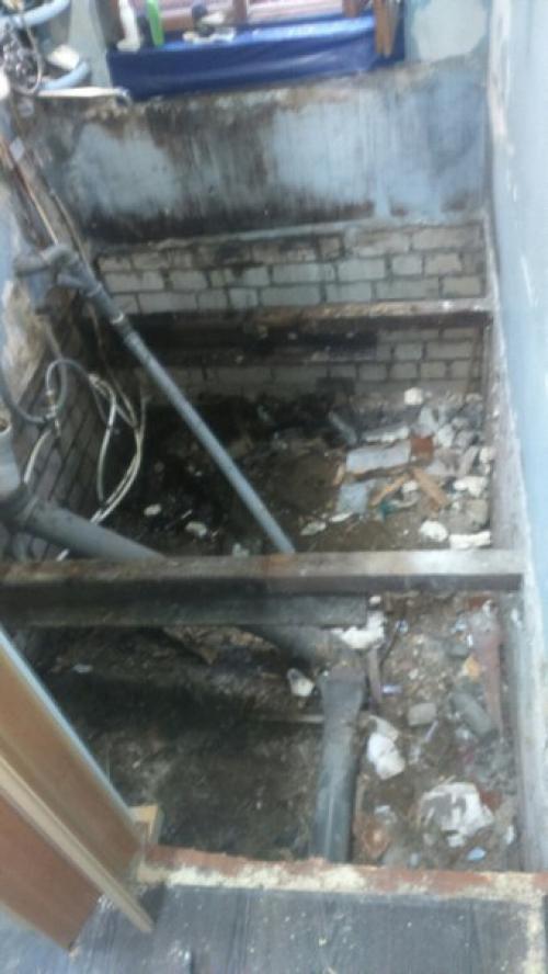 Ванная до и после делал абсолютно все сам, долго не торопясь. 01