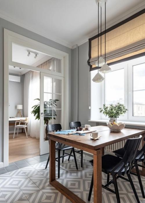 Интерьер квартиры площадью 88 кв. 03