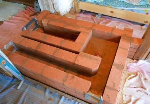 Печка мини.  Фотографировал пошагово. 01