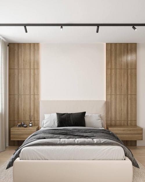 Интерьер квартиры в едином цветовом решении. 07