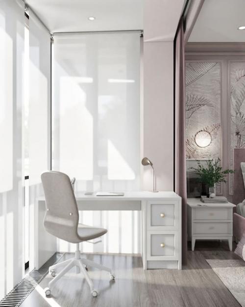 Стильная спальня.  Один из самых приятных дизайн - проектов. 05