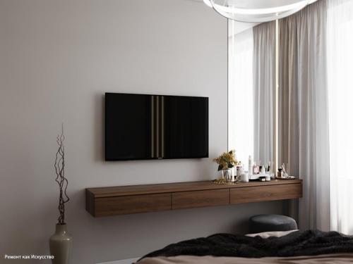 Дизайн - проект спальни с гардеробной. 02