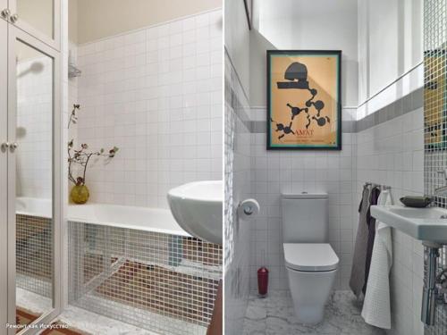 Современный дизайн трехкомнатной квартиры в одном из московских квартир 1956-го года. 08