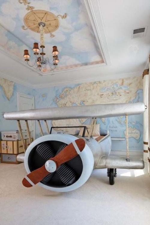 Занимаясь оформлением детской комнаты, можно почувствовать себя ребенком и отпустить фантазию на свободу. 02