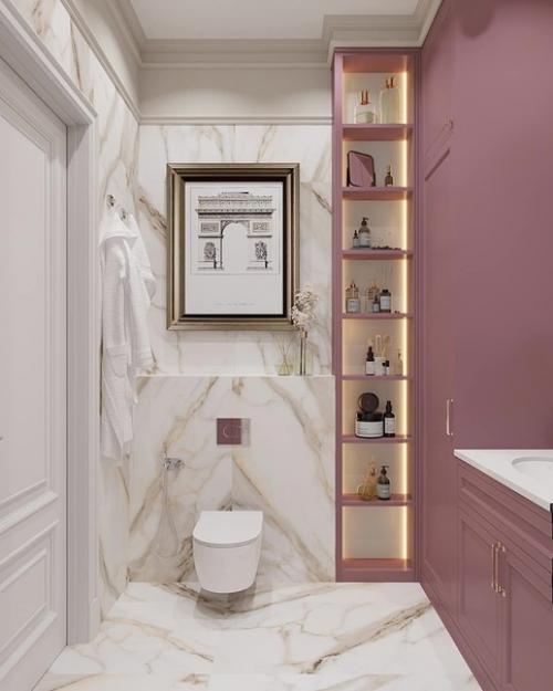 Ванная комната проект ЖК Париж. 01