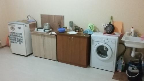 До/после. Закончили ремонт на кухне вместе с женой. 01