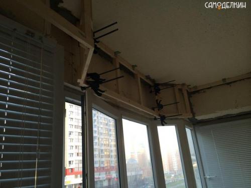 Обустройство балкона своими руками. 01