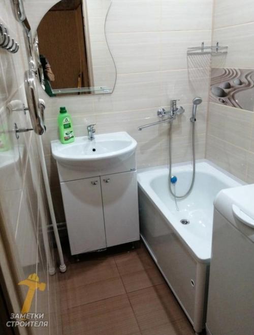 Хитрости ремонта.  Ремонт санузла своими руками. 05