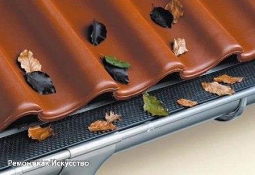 Металлические или пластиковые водосточные системы. 05