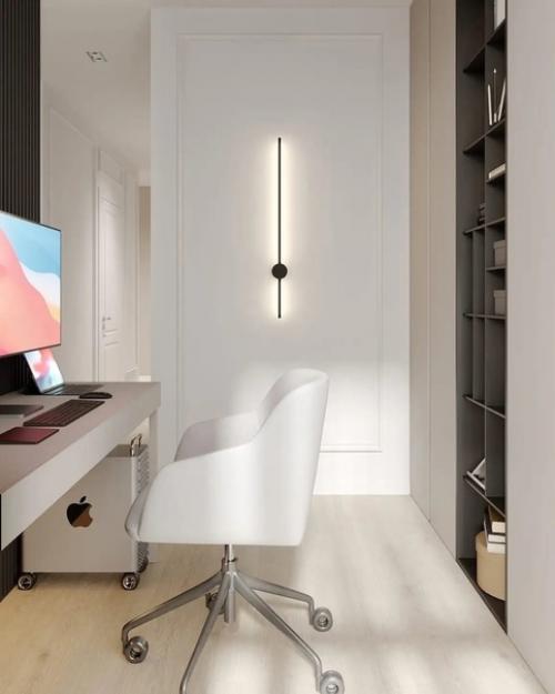 Дизайн кухни - гостиной и рабочей зоны. 07