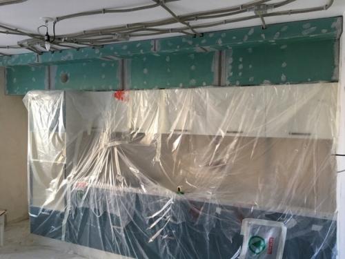 До/после. Закончили ремонт на кухне вместе с женой. 03