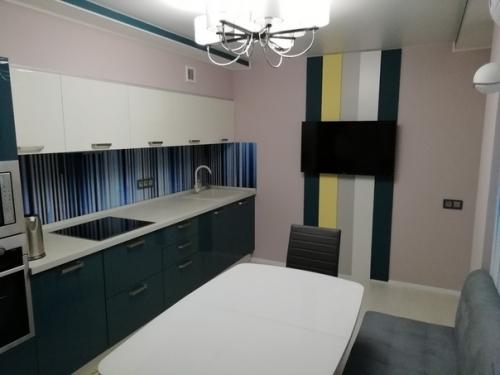 До/после. Закончили ремонт на кухне вместе с женой. 05