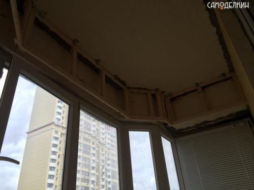 Обустройство балкона своими руками. 03