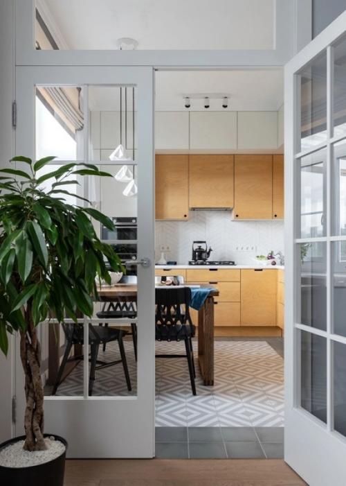 Интерьер квартиры площадью 88 кв. 02