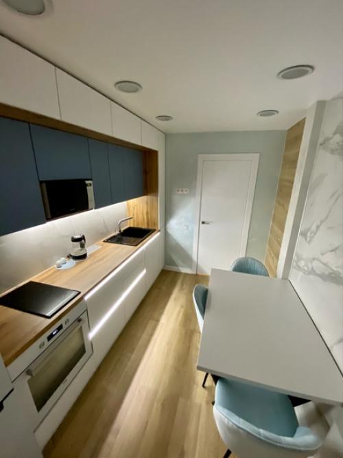 Полностью сделанный ремонт кухни своими руками. 05