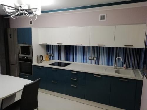 До/после. Закончили ремонт на кухне вместе с женой. 06