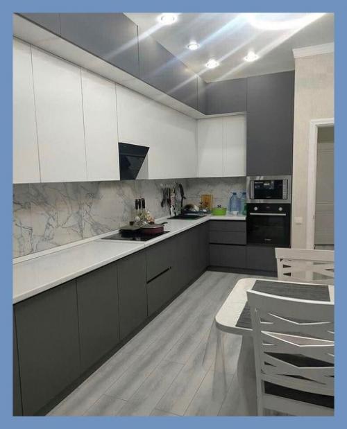 Закончили ремонт нашей квартиры по дизайн - проекту. 03