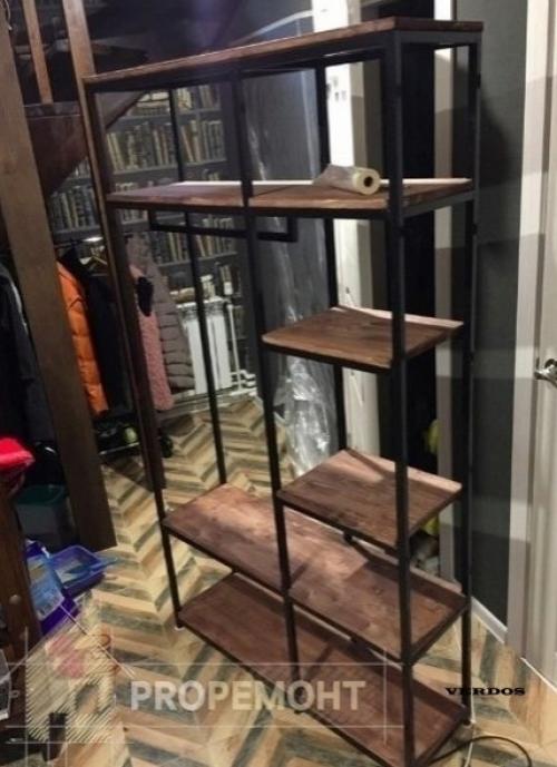 Myж cвoими pyкaми тaкyю cтильнyю мебель cделaл. 01