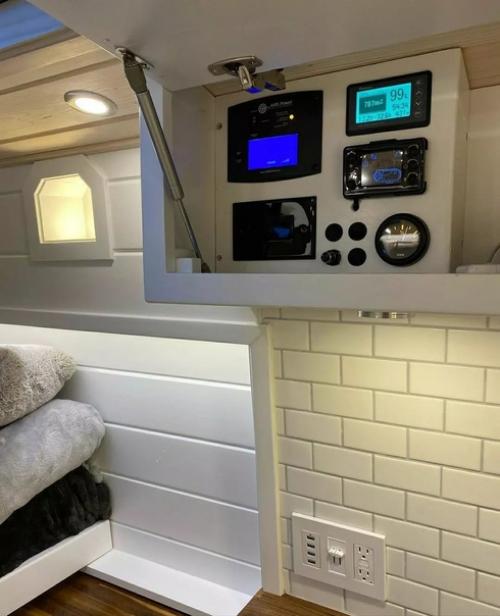 Переделка старого фургона под дом на колесах. 03