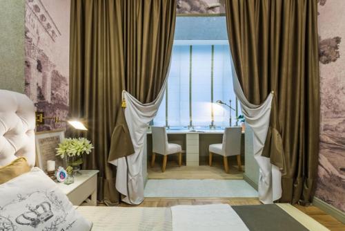 Штора вместо двери - интересное решение, которое подходит для многих интерьерных стилей. 01