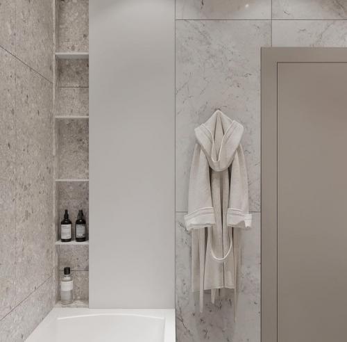 Красивый и стильный ремонт ванной комнаты. 03