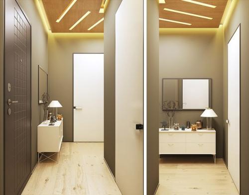 Туманный серый теплый коричневый. 07