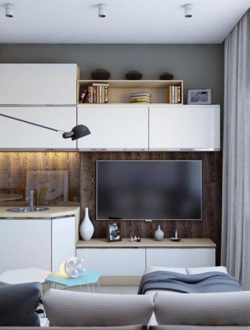 Туманный серый теплый коричневый. 08