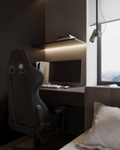 Интерьер комнаты для подростка. 02