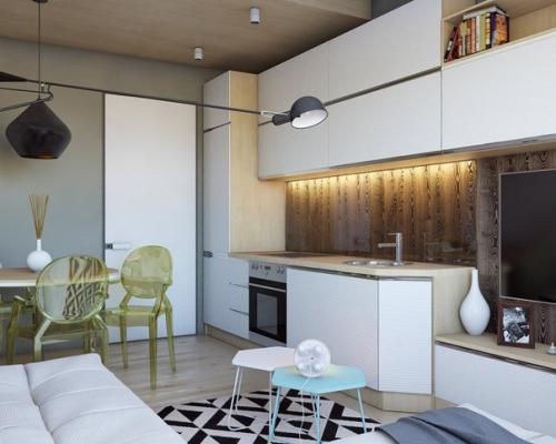 Туманный серый теплый коричневый. 04