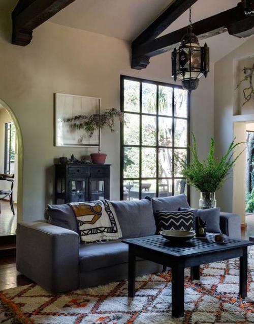 Строгий загородный дом в Мужском стиле. 02