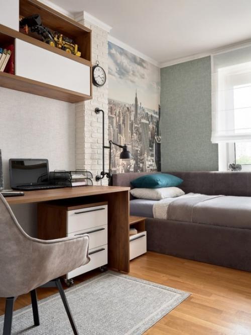 Интерьер семейной квартиры, который долго не выйдет из моды. 03