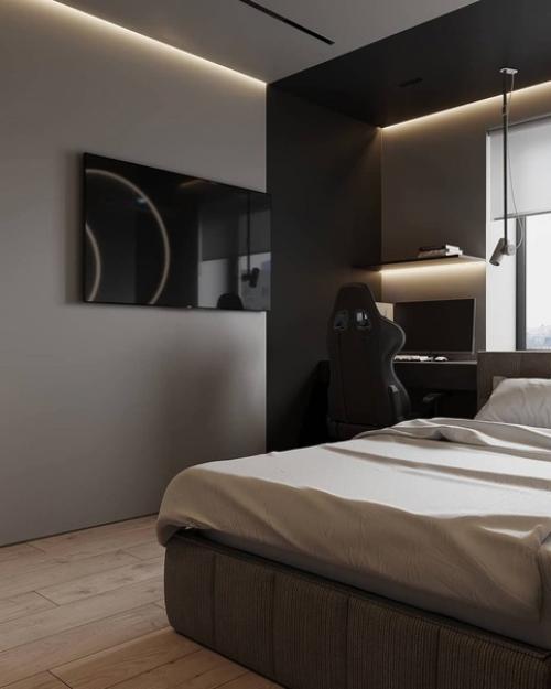 Интерьер комнаты для подростка. 01