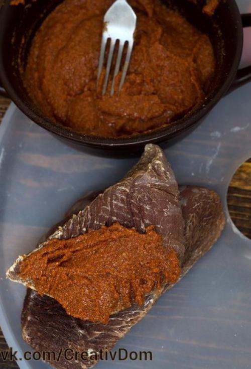 Рецепт бастурмы. Для приготовления нам нужна говядина. 07 Рецепт бастурмы. Для приготовления нам нужна говядина. 07